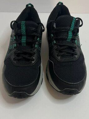 ASICS Shoes Womens 8 GEL-Venture 8 Black Teal Trail Running